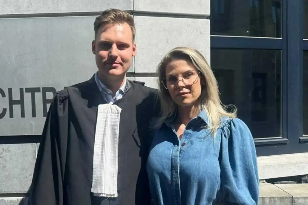Tanja Dexters met haar advocaat Colin Breugelmans