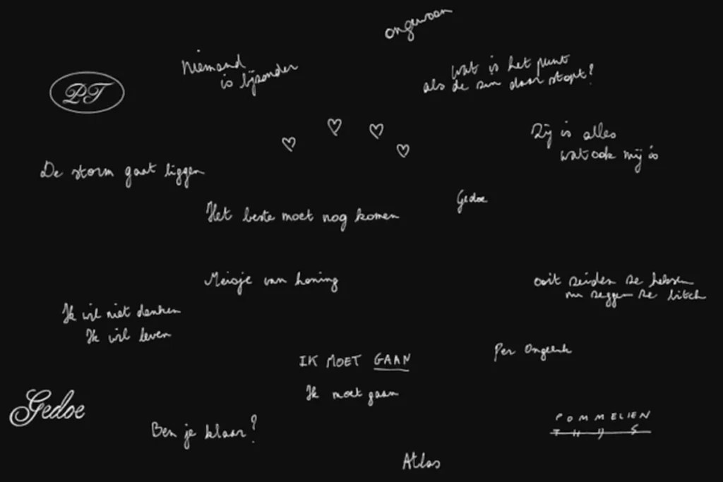 Deze ontwerpen kunnen fans laten tatoeëren tijdens de concerten van Pommelien Thijs in AFAS Dome.