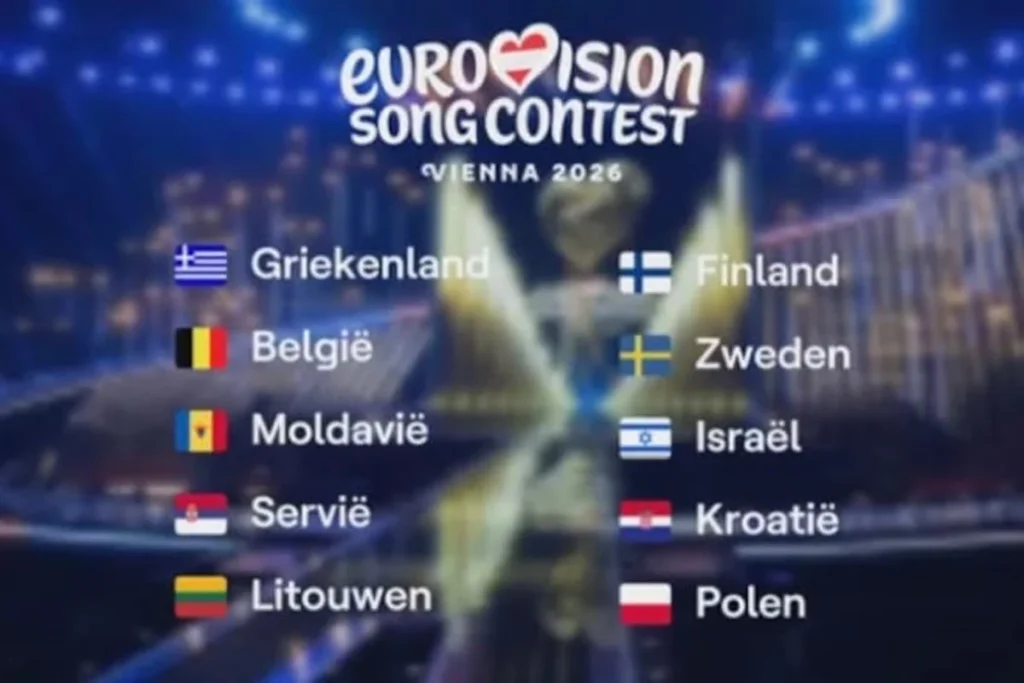 Deze tien landen plaatsten zich dinsdag voor de finale van het Eurovisiesongfestival.